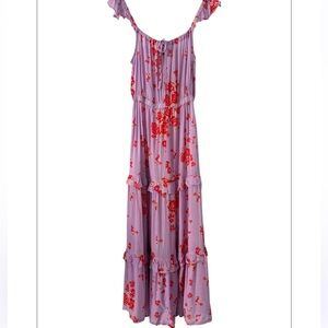 Avani Cotton Tiered Maxi Dress NWT